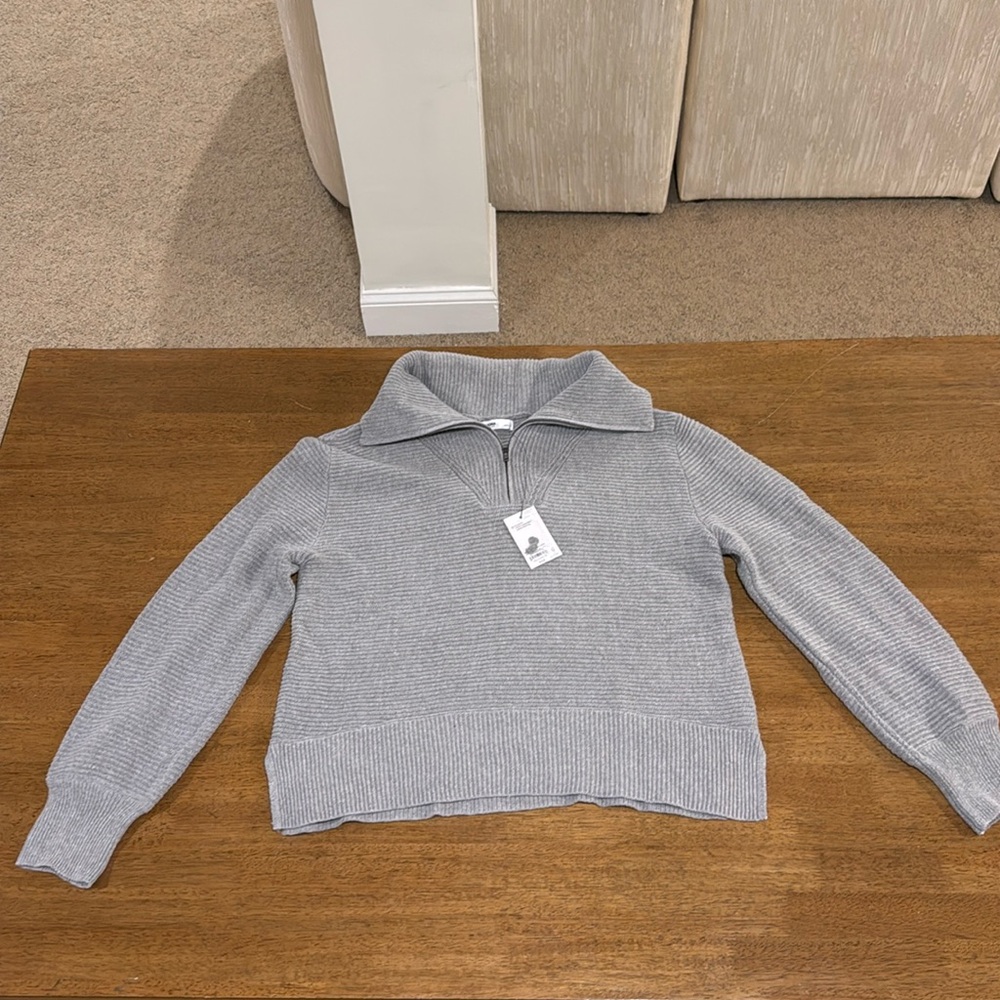 New with tag Sonoma large sweater(quarter zip)